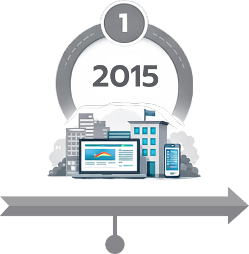 2015 — Netsoft Innovation founded, starting web and mobile application development