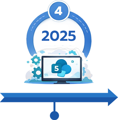 2025 — Microsoft SharePoint solution expertise, more than 10 projects